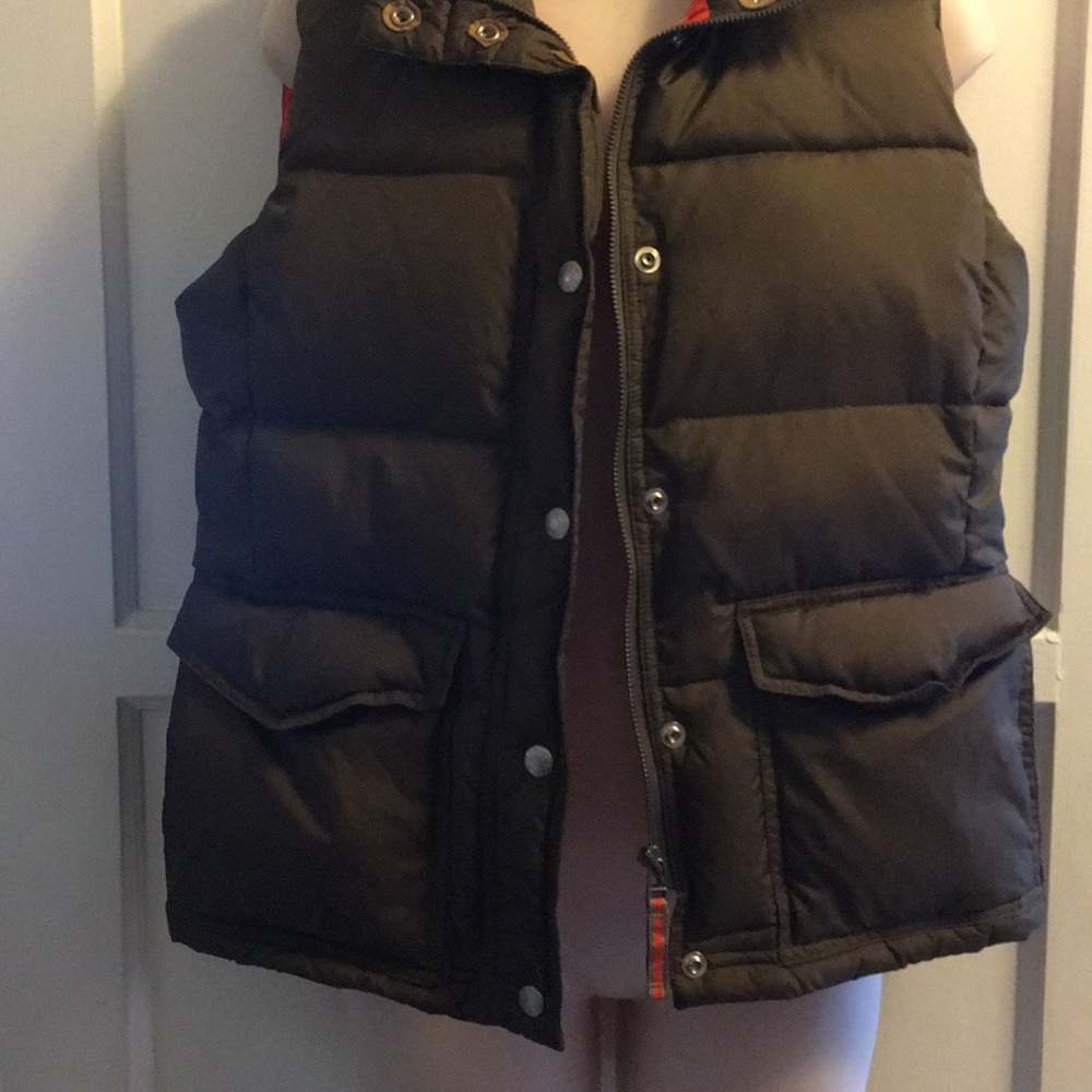 J. Crew puffy vest, size S
